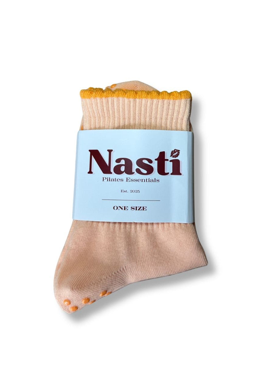 Nasti Socks Peach Please verpackt