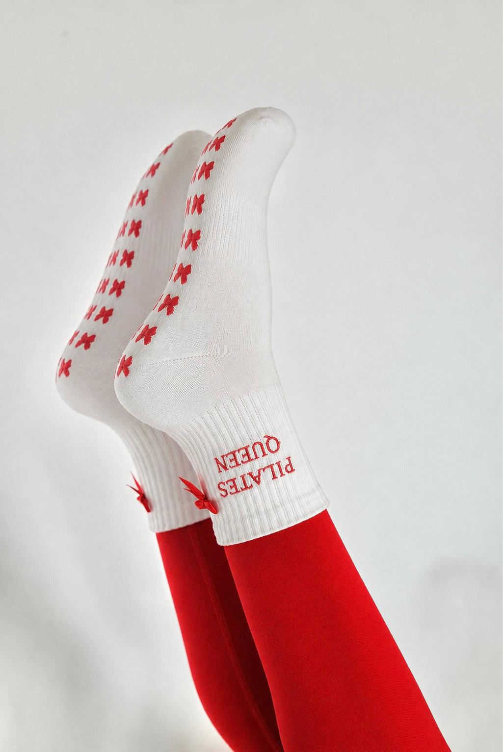 Pilates Queen Socken getragen